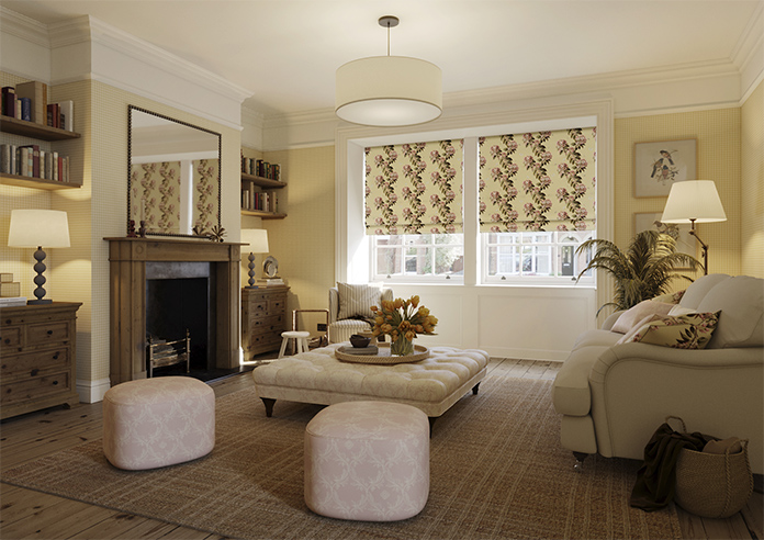 Upton, Aprils Bloom Stowe - Roman Blind - Image 6